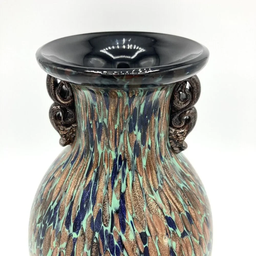 Murano gold good teal