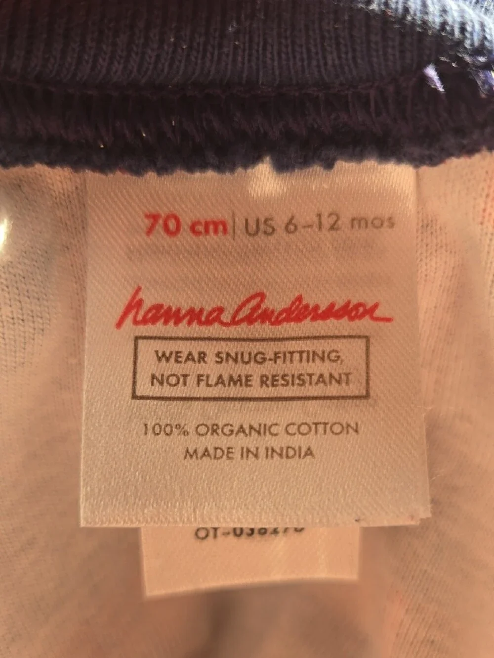 Hanna Andersson Baby Holiday Tartan Plaid Zip Sleeper Pajamas - 6-12 Months EUC