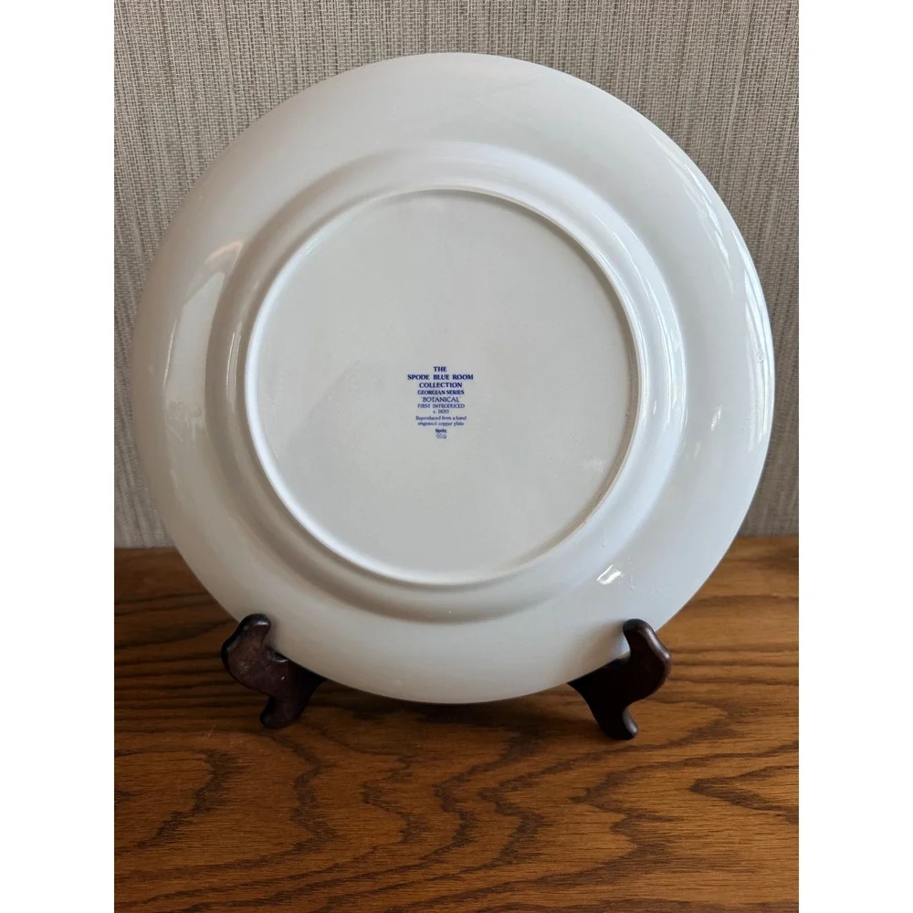 Spode large blue