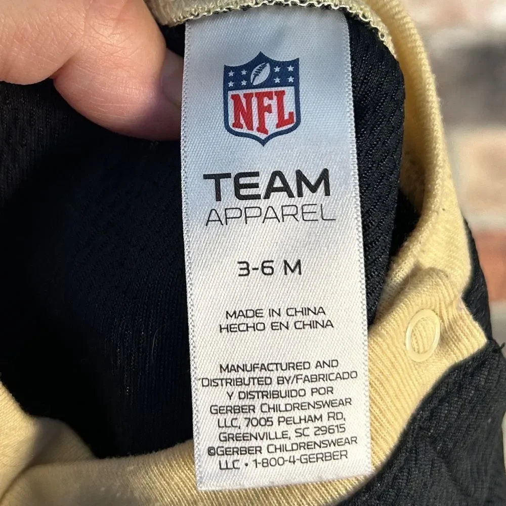 NFL shirt member ensures