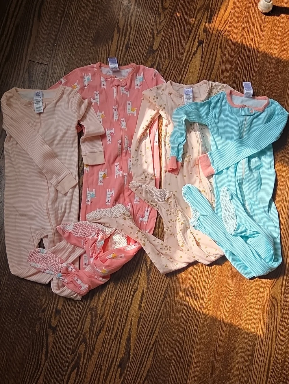 Gerber Footed Pajama Set 4t