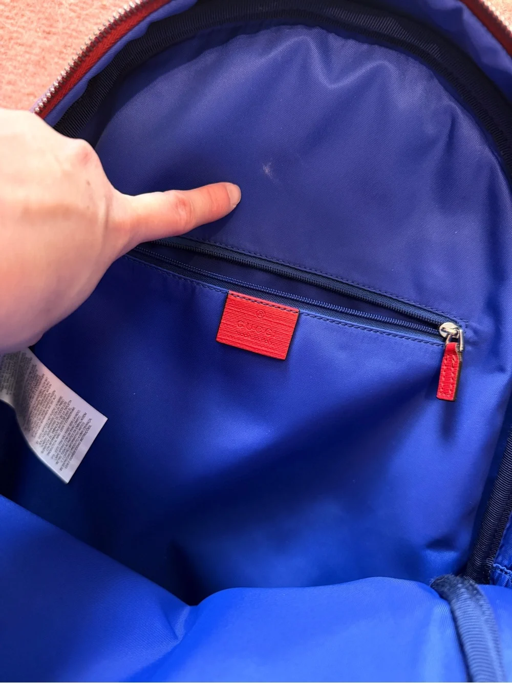 Gucci compact backpack