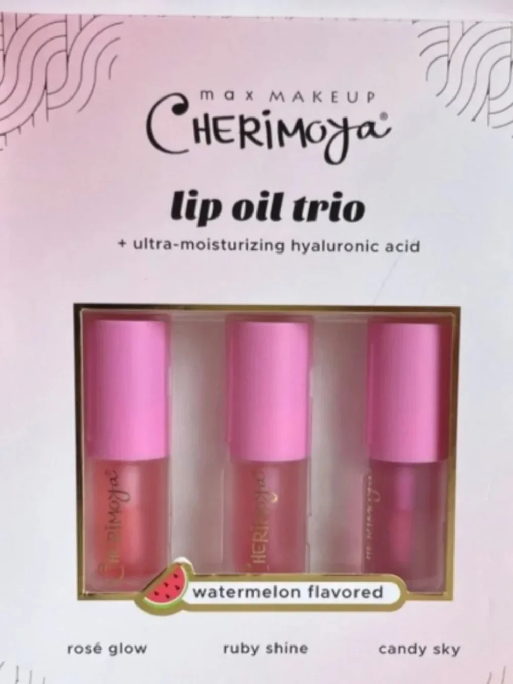 Cherimoya Watermelon Lip Oil Trio