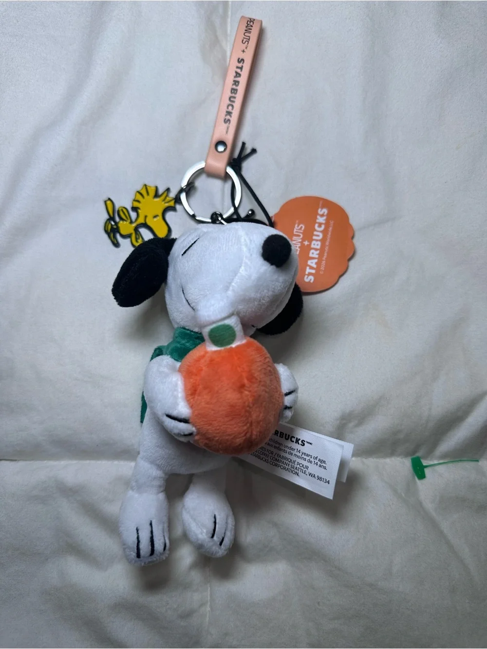 Starbucks branded snoopy