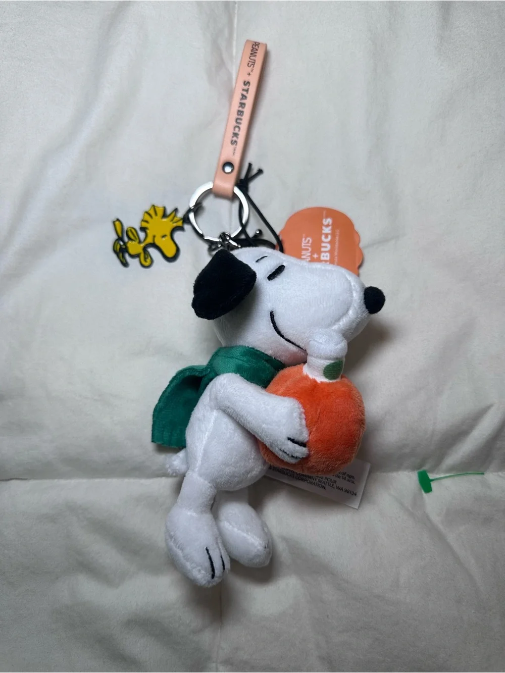 Starbucks branded snoopy