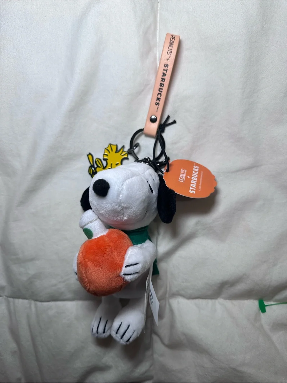 Starbucks branded snoopy