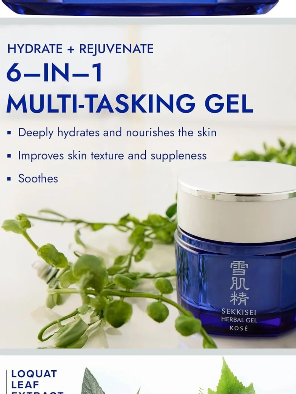 Sekkisei herbal gel