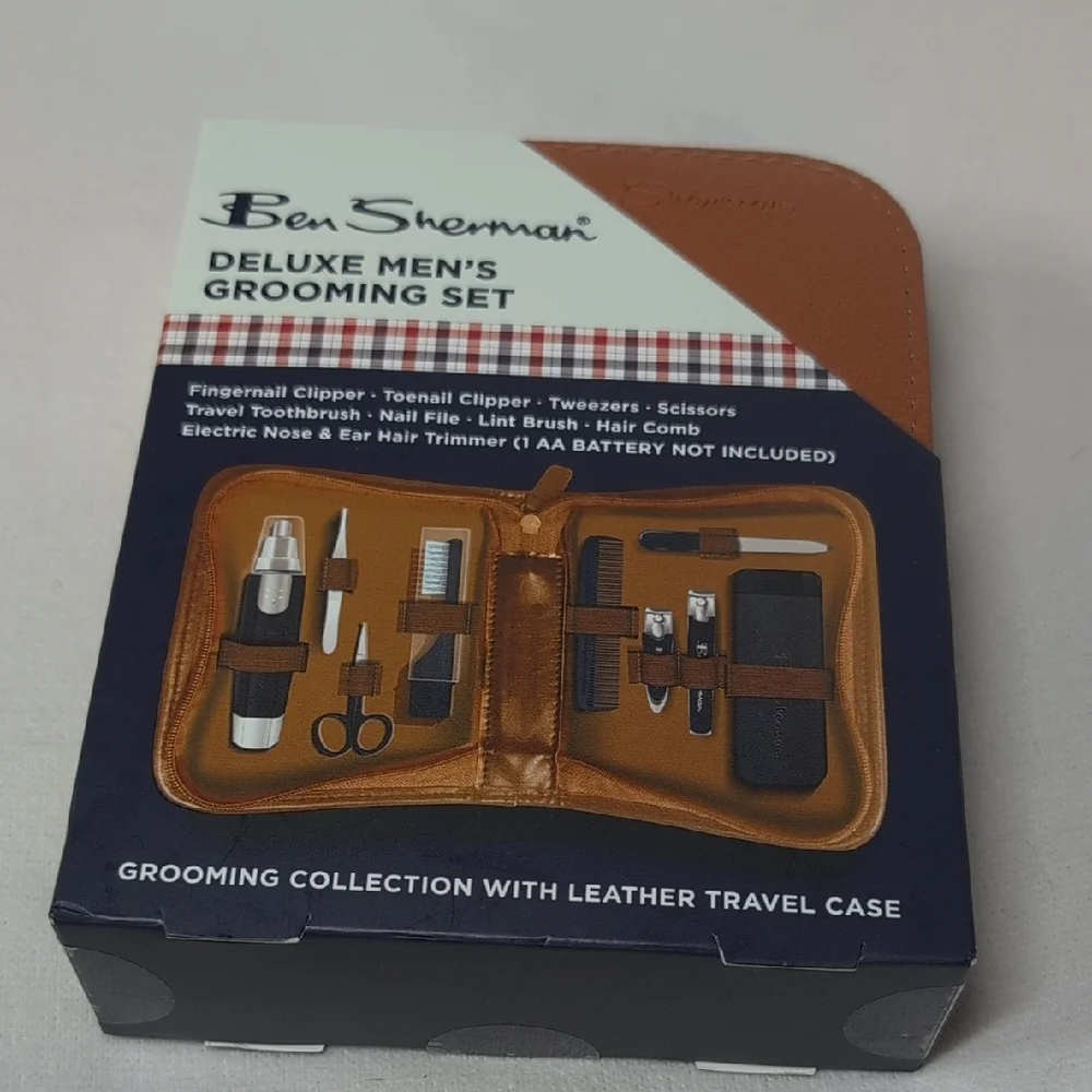 Ben Sherman file toothbrush tweezers