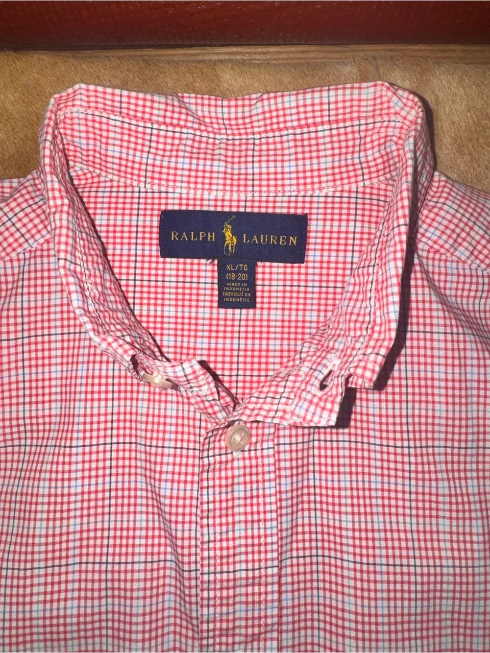 Ralph Lauren lightweight plaid
