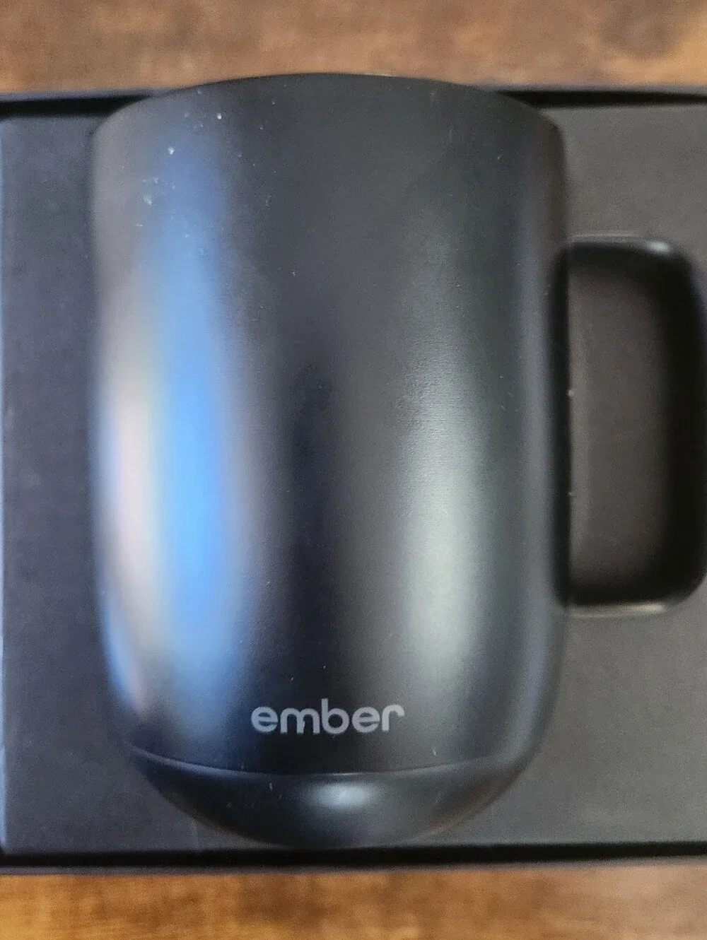 Ember Smart Mug Black Temperature Control Mug with Charging Coaster - 14 oz