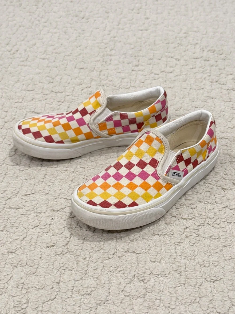 Vans worn some