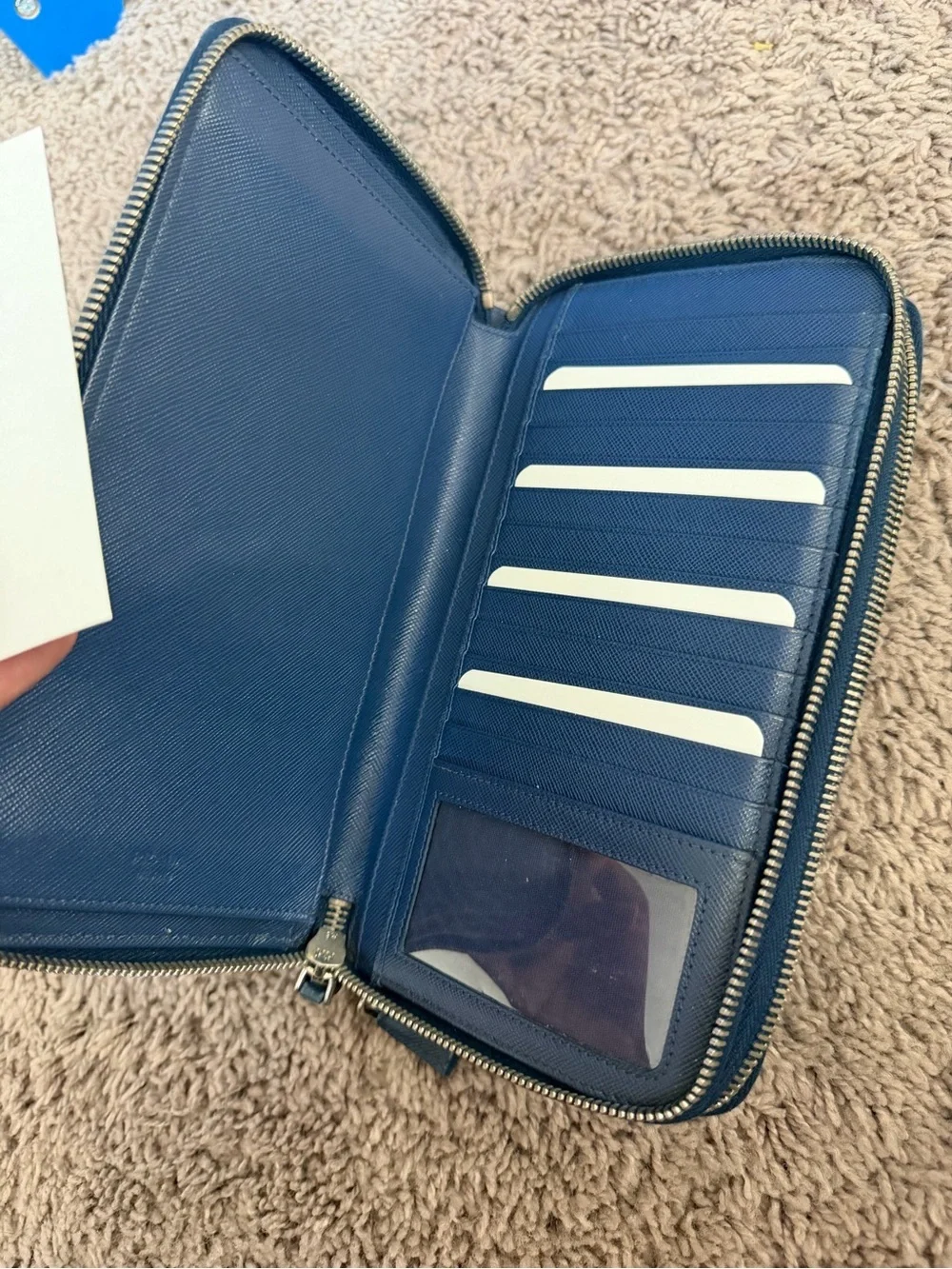 Prada preloved navy