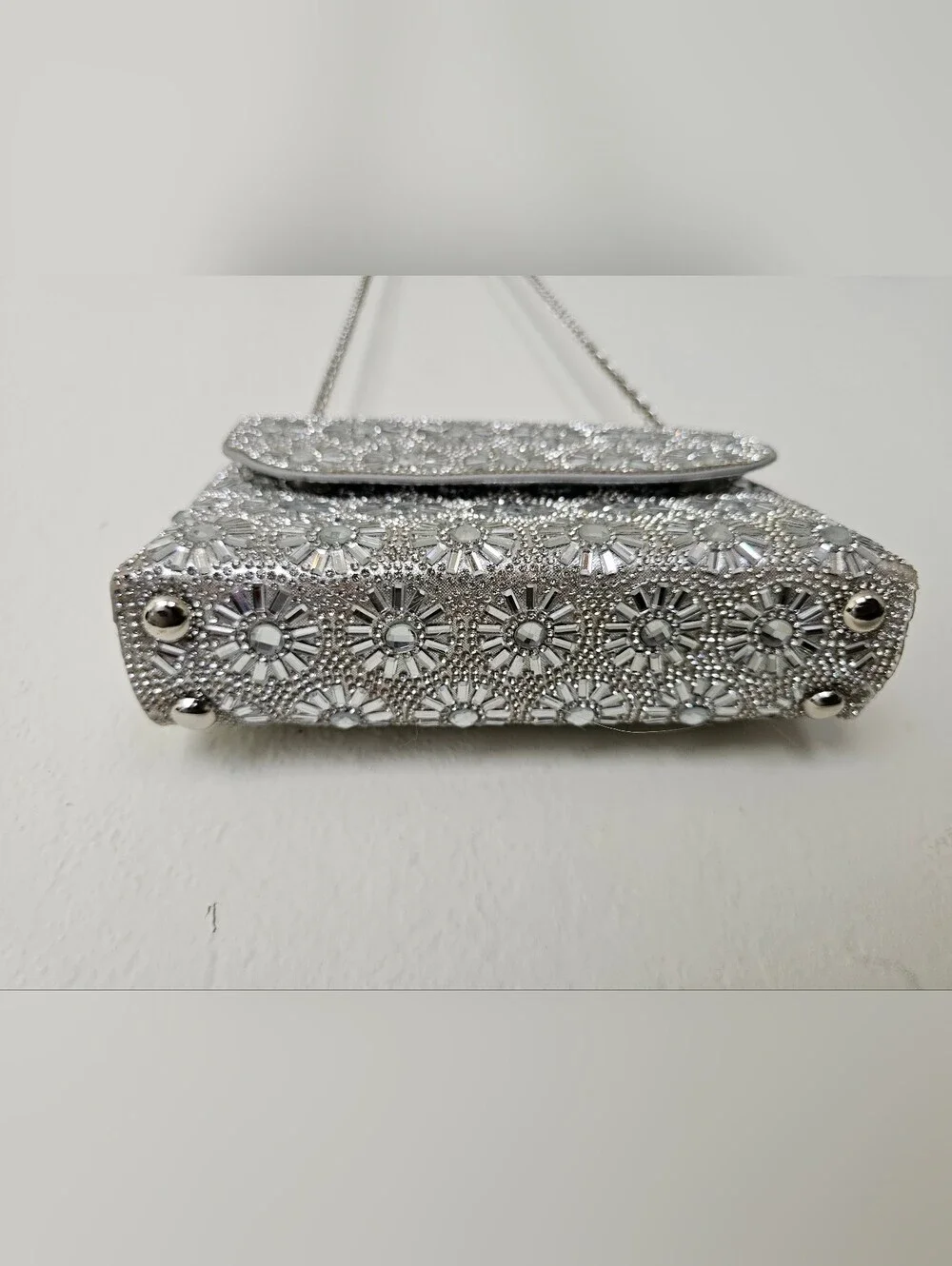 Undefined sparkling silver