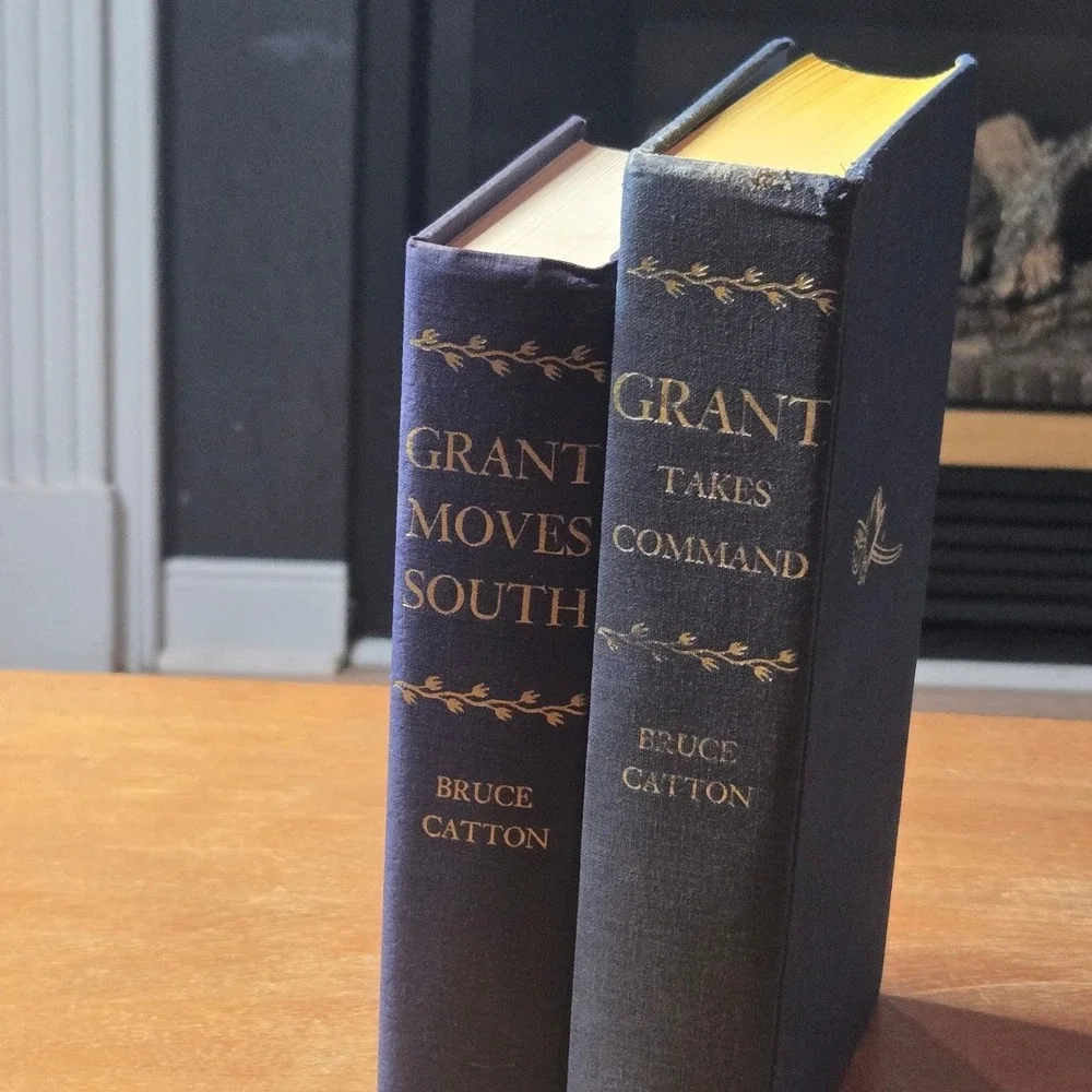 Bruce Catton Grant Moves South & Grant‎ Takes Command (2) Hardcover