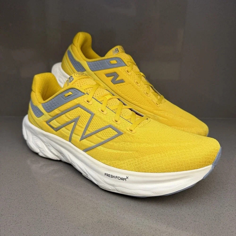 New Balance Fresh Foam X 1080v13 Mens 16 2E Wide Yellow Running Shoes M108013Z