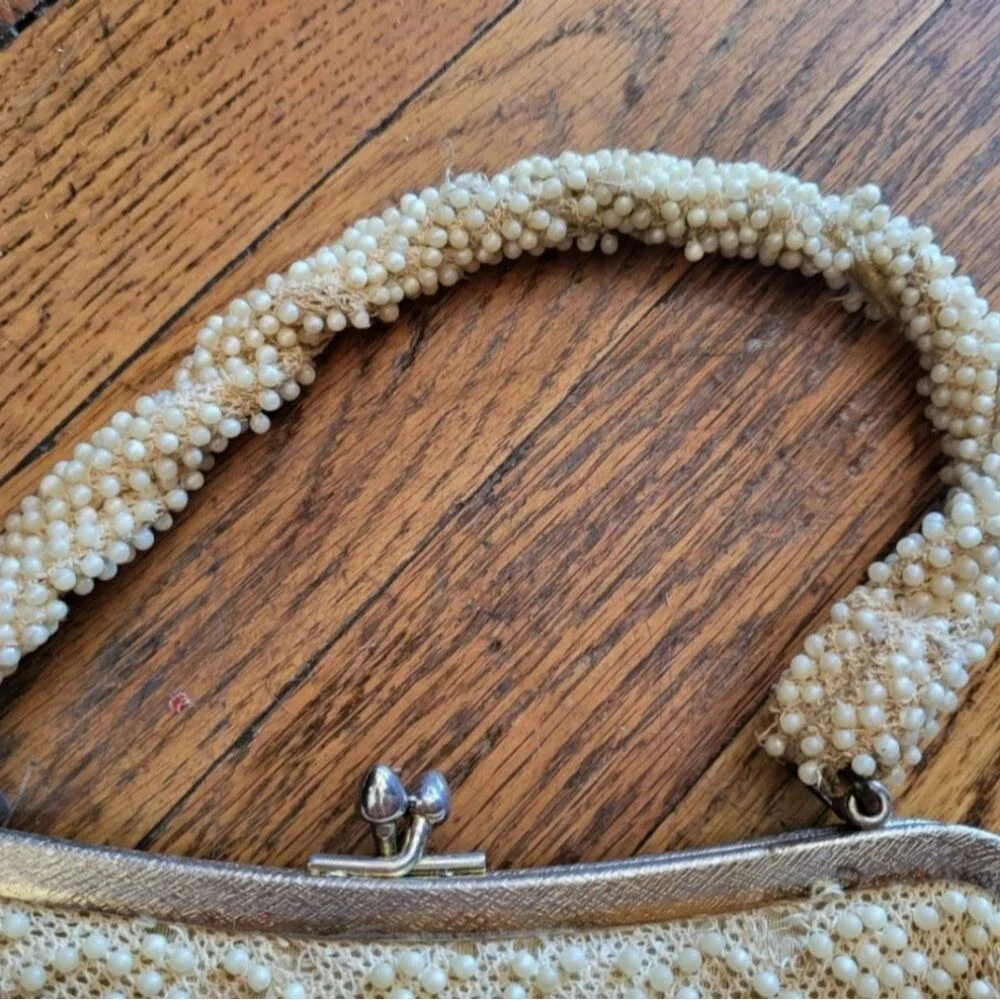 Vintage beaded pearl