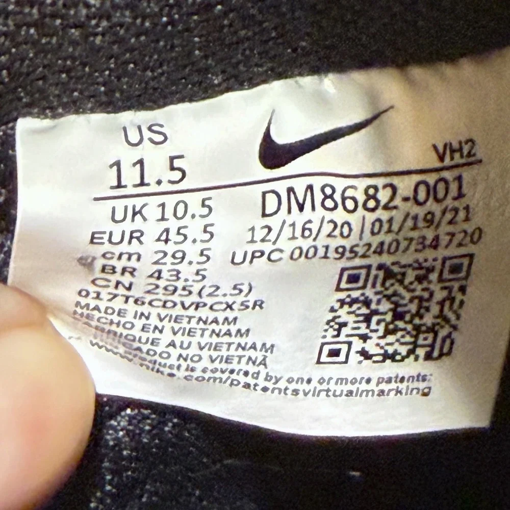 Nike size urban closure