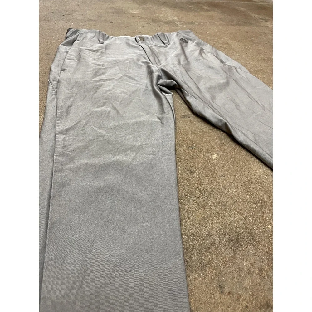 Adidas Pants‎ Mens 30x30 Gray Golf Chino Stretch 3-Stripes Logo Performance Tech