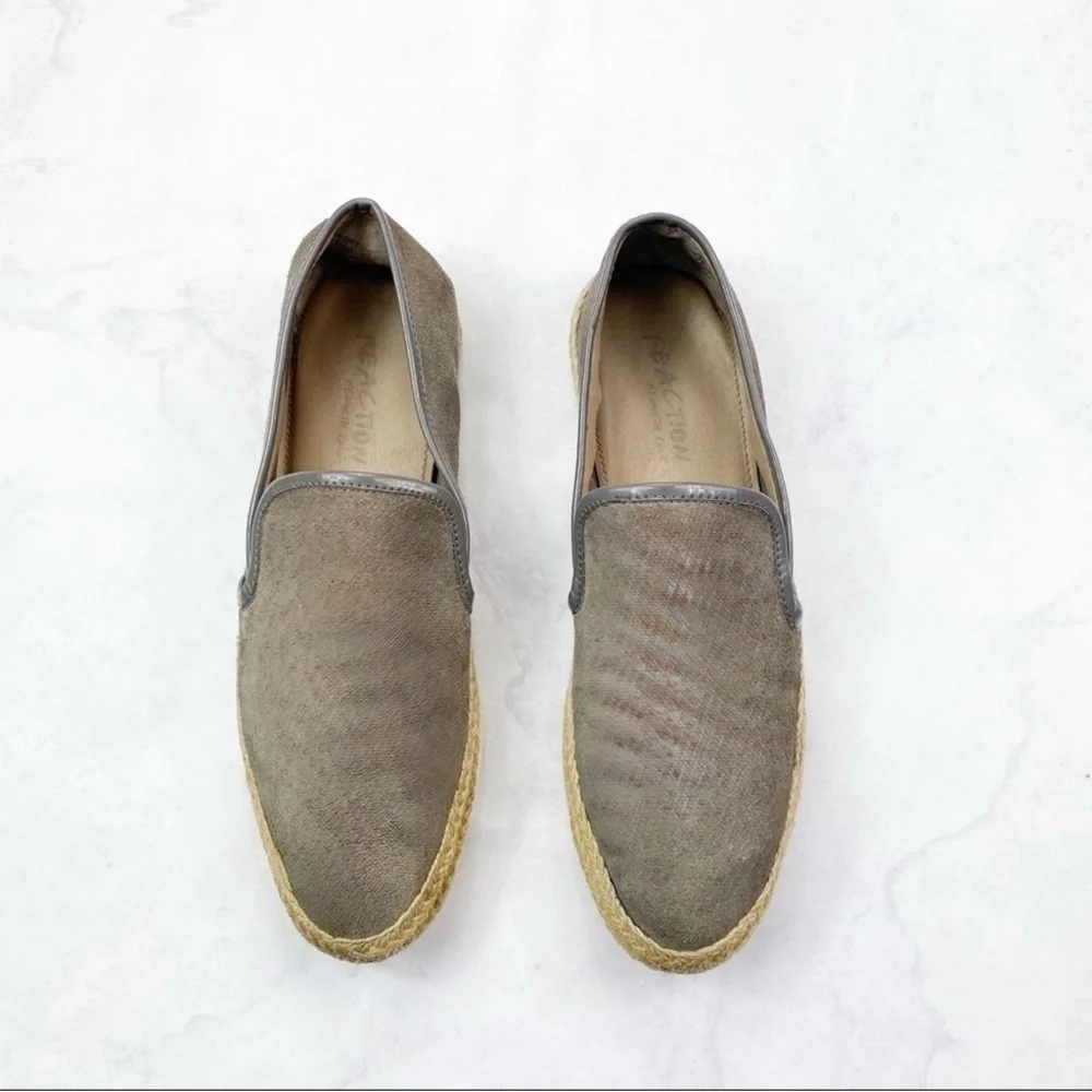 [Kenneth Cole] Grey Slip On Espadrilles