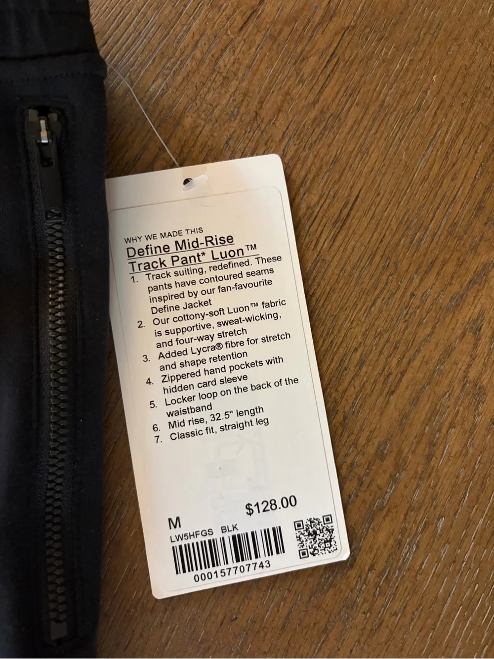 lululemon athletica Define Mid-Rise Track Pant Luon™ - Black