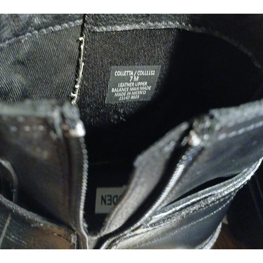 Steve Madden lining closure