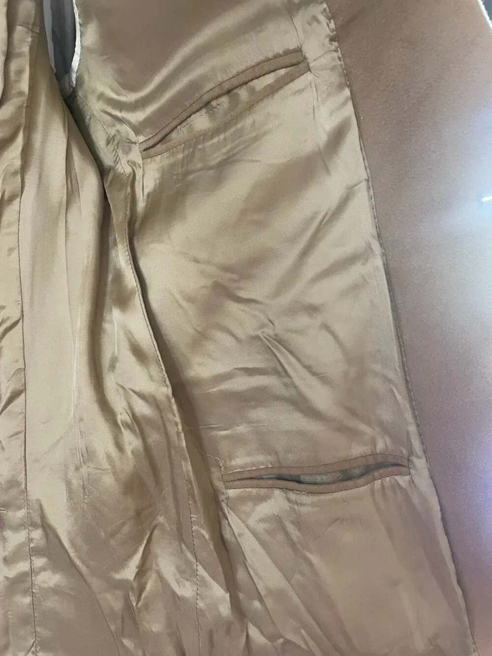Renato Fagnucci tan		wool blend	made