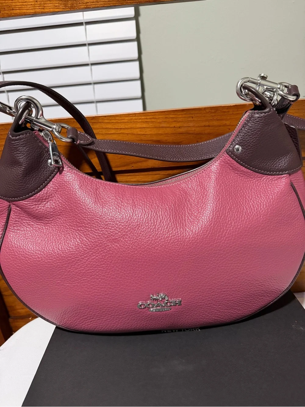 Coach pink wear daily