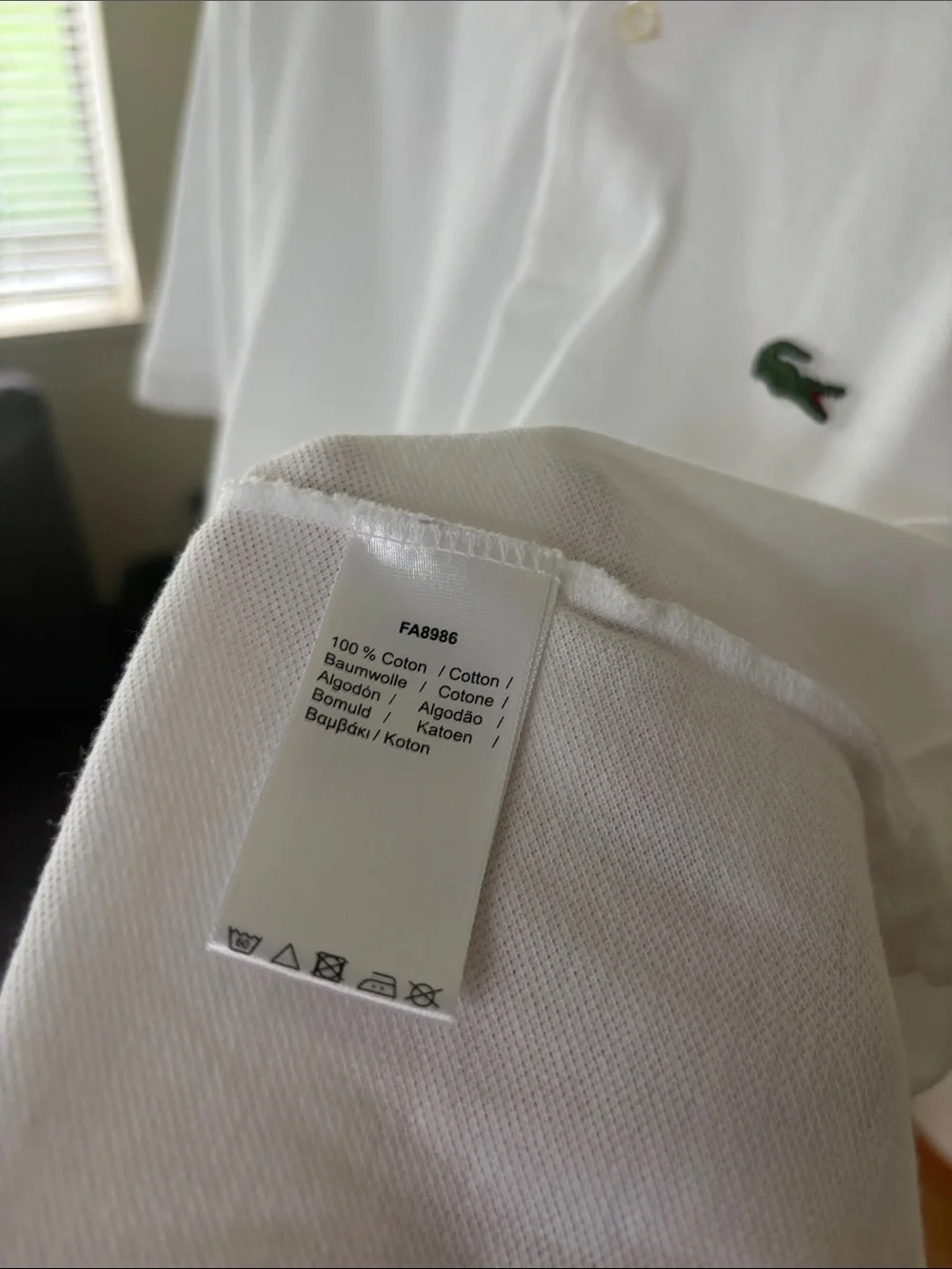 Lacoste classic polo