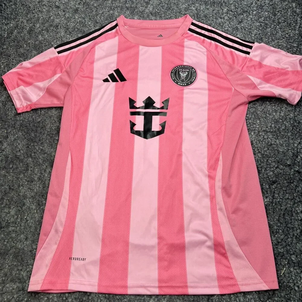 Adidas Aeroready Lionel Messi Jersey #10 Pink Home Size L Slim