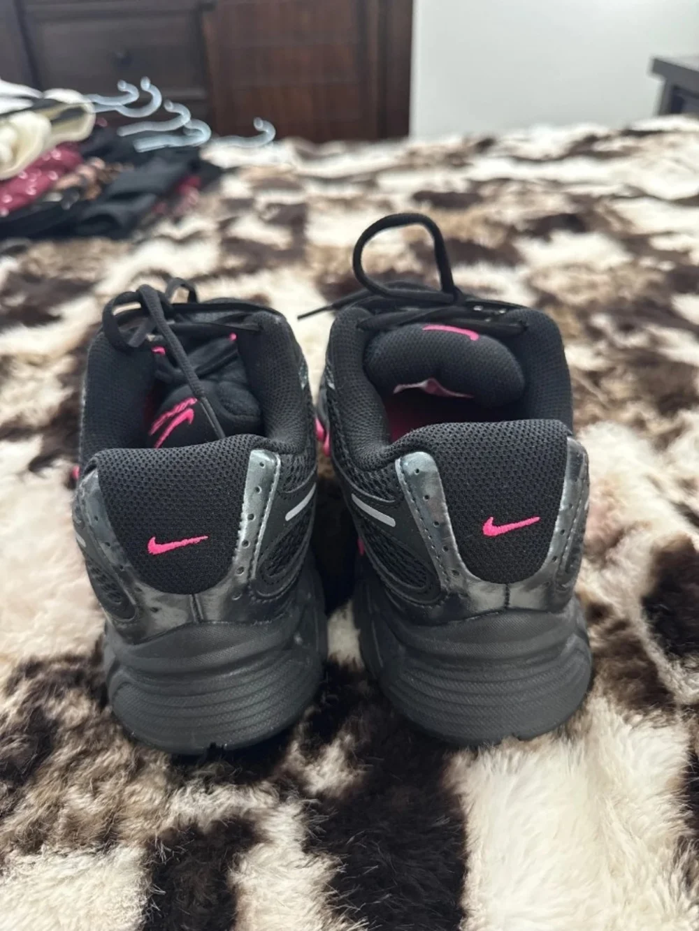 Nike literally worn