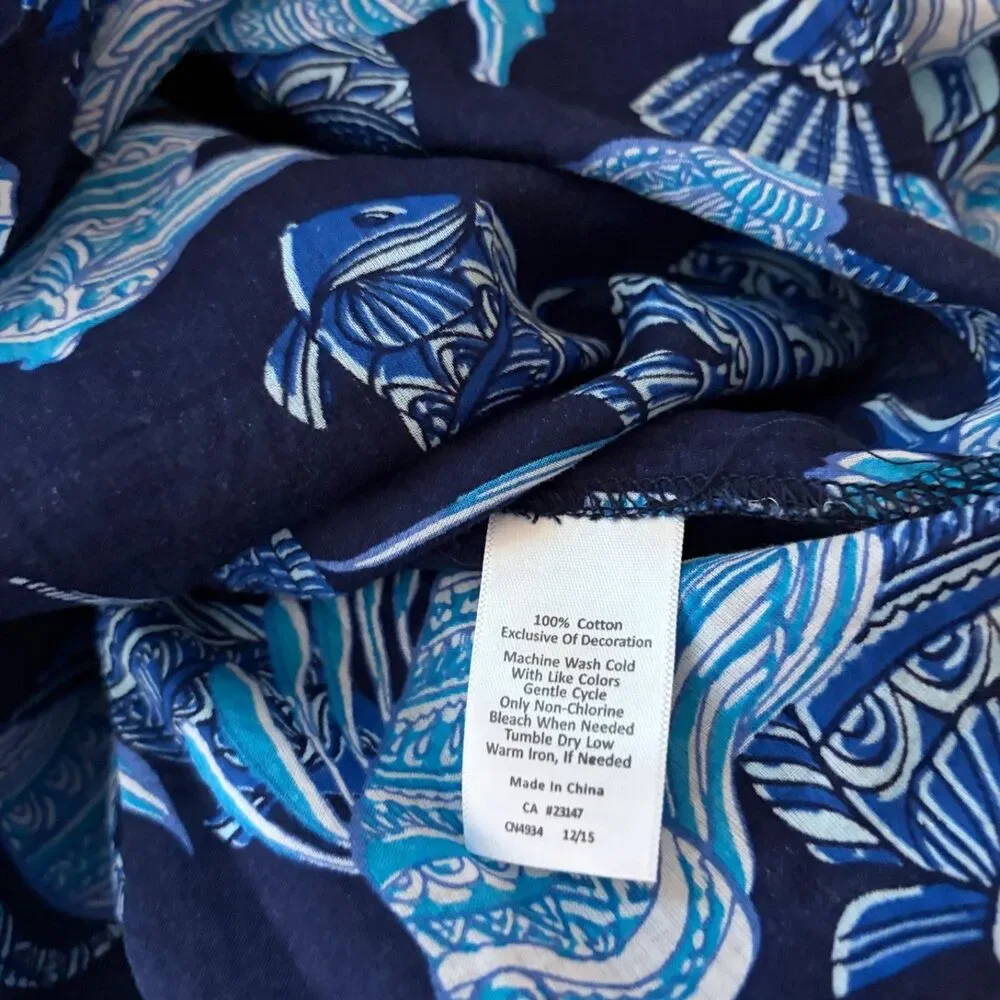 Talbots swim coverup