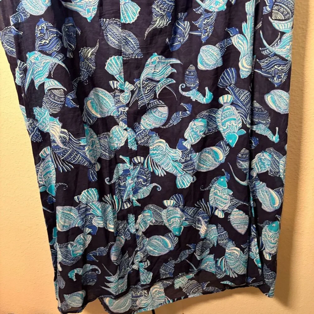 Talbots swim coverup