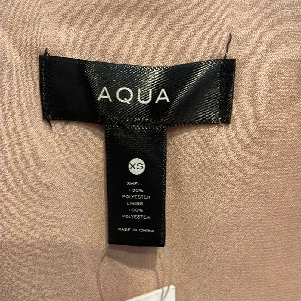 Aqua pink lined