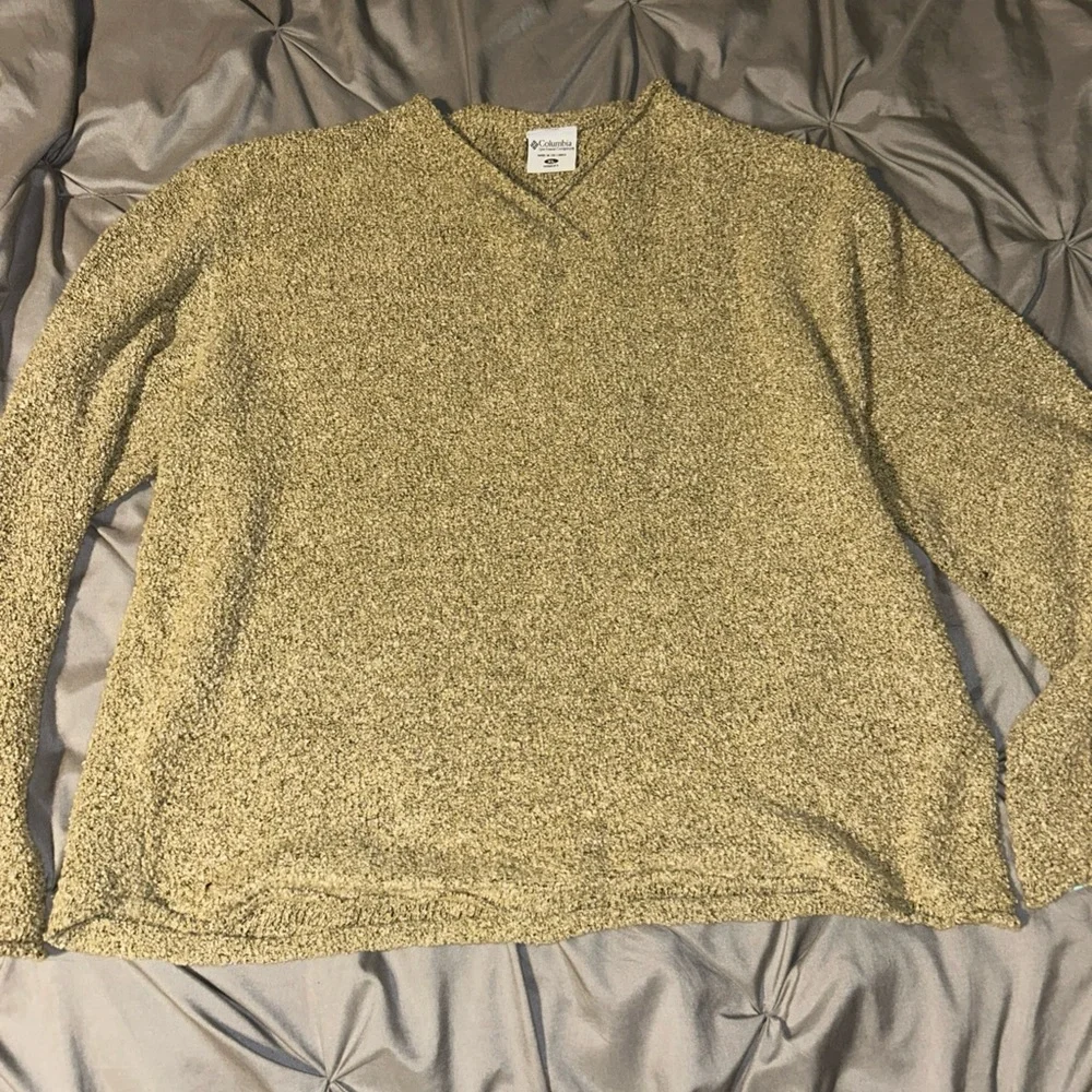 Columbia XCO Women's XL Sweater Dark‎ Beige