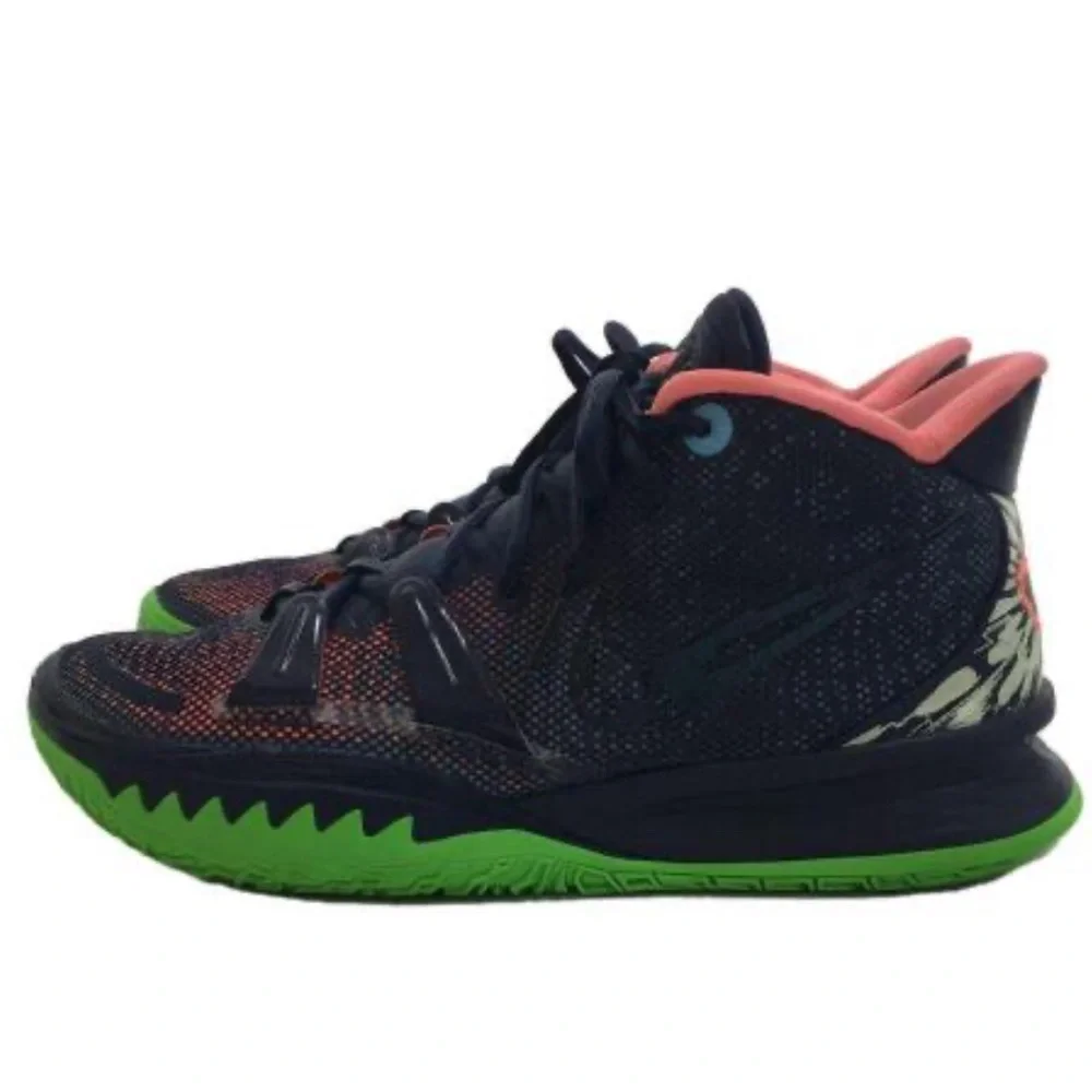 Nike Men’s Kyrie 7 Performance Sneakers In Midnight Navy Size‎ 8.5 Basketball