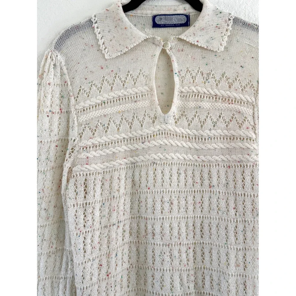 Marie Kim textured knit